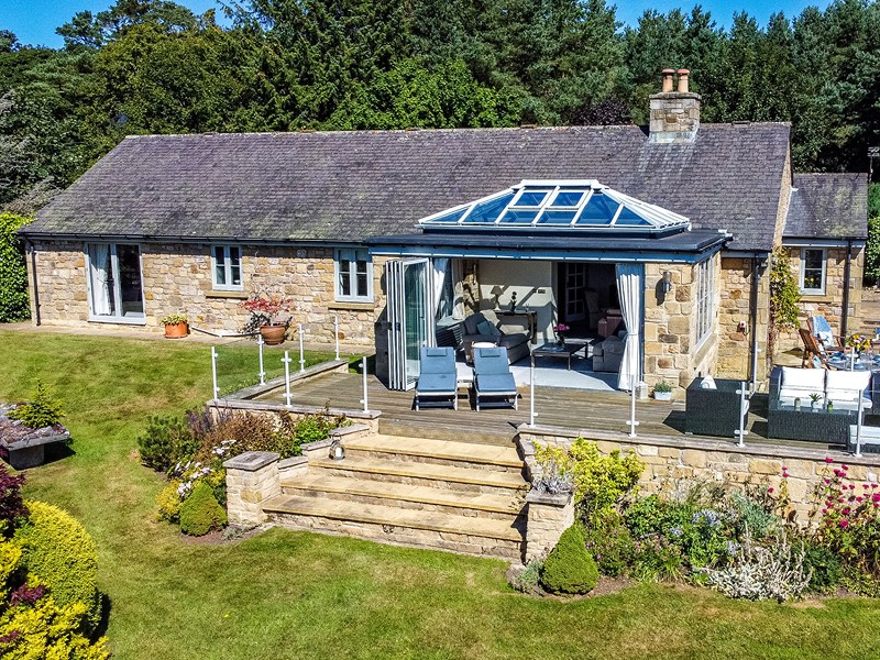 See Inside Rothely Lake View Lodge Near Longwitton, Northumberland ...